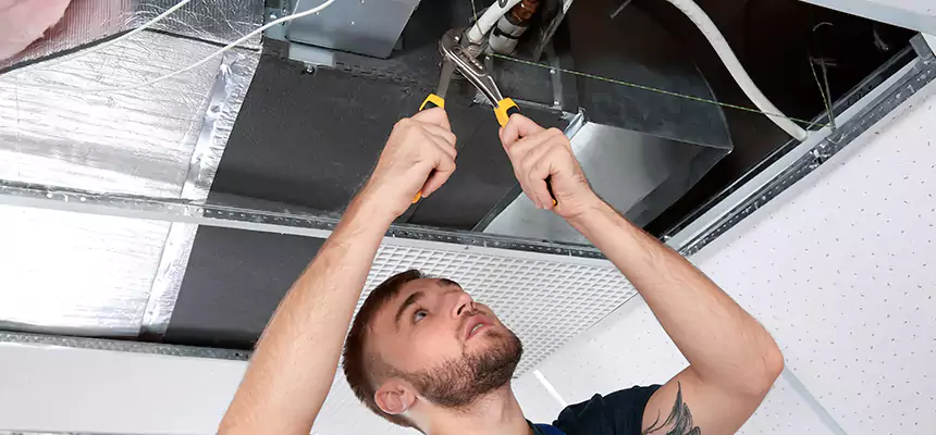 Targeted HVAC Coil & Plenum Commercial Duct Sanitization in Hunters Creek